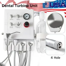Wlj117006010c Azdent Dental Detachable Turbine Unit 4 Holes Weak Suction Work With Air Compressor #3