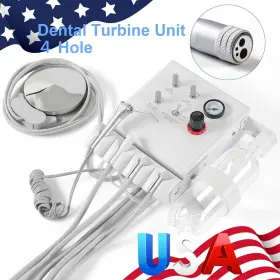 Wlj117006010c Azdent Dental Detachable Turbine Unit 4 Holes Weak Suction Work With Air Compressor