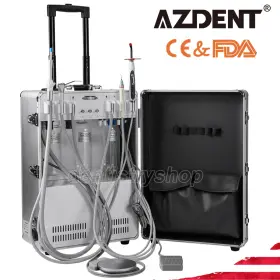 Yk1080200201 Azdent Dental Chair Unit Computer Controll Pu Leather/mobile Delivery System 4hole