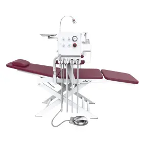 Yk1083000106 Azdent Rolling Dental Delivery Unit High Suction System / Portable Turbine Chair 4holes