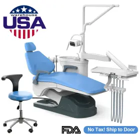 Yky1080200200 Azdent Dental Unit Chair Computer Controlled Dc Motor /portable Mobile Delivery 4h