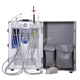 Yky117009002c Azdent Unidad Suministro Dental Port Til Compresor Aire Luz De Curado 4h/silla