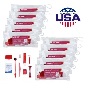 Ys1680000505 Azdent 20x Dental Orthodontic Toothbrush Interdental Brush Floss Wax Kit Usa