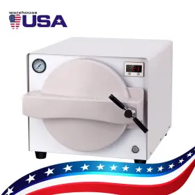 Zh1280200401 Azdent Dental Delivery Suction Unit Air Compressor Cart /autoclave Steam Sterilizer 18l