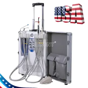 Zl1280200401 Azdent Dental Mobile Delivery Unit Case Treatment /low Speed Handpiece Kit 4 Holes #3