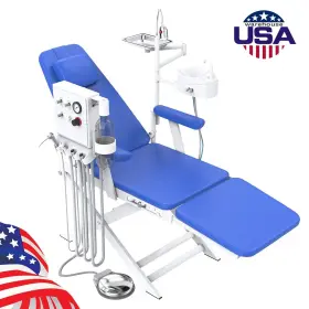 Zlj117002008 Azdent Dental Delivery Unit Cart Air Compressor Led Curing Light Scaler Suction /chair