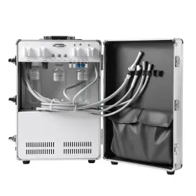 Zlj117010012 Azdent Portable Dental Delivery Unit Air Compressor Strong Suction System 4holes #3