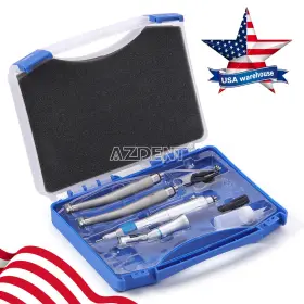 Zlj122003012 Azdent Portable Dental Delivery Unit Air Compressor Rolling Case /handpiece Kit 4 Hole