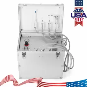Zlj1280200301 Azdent Portable Dental Delivery Unit Treatment Syringe Suction Turbine Compressor 4h #3 Zlj1280200301 Azdent Portable Dental Delivery Unit Treatment Syringe Suction Turbine Compressor 4h #3