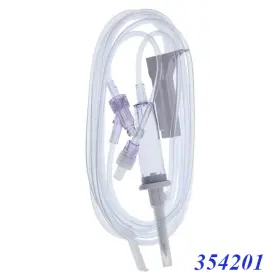 354201 B. Braun Primary Iv Admin Set Caresite Gravity 1 Port 15 Drops 113 Inch - 50 Count