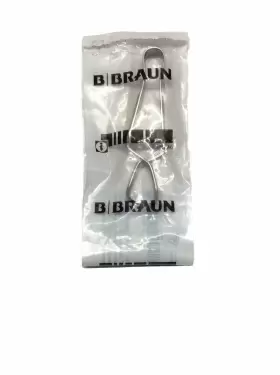 As2005 B Braun / Aesculap Bf411r Schaedel Towel Clamp Cvd 85mm
