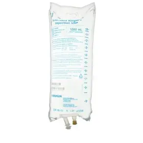 L7500 B. Braun Lactated Ringers Injection Solution Usp 1000 Ml Plastic Bag