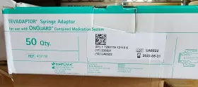 412118 B. Braun Medical Inc. Tevadaptor Syringe Adaptor For Onguard Contained Medication System