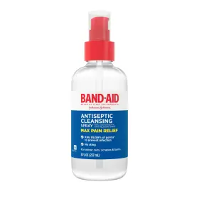 00381372020255 Band-aid 381372020255 Brand Pain Relieving Antiseptic Cleansing Spray Pramoxine 8 Ounce