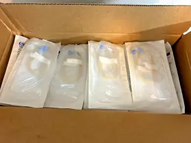 2c6227 Baxter Box Of 50 Extension Set 34 Inch 3.8ml Male Luer Lock Adapter