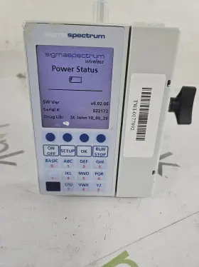 6.02.06 Baxter Sigma Spectrum With B/g Battery Infusion Pump