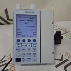 6.05.14 Baxter Sigma Spectrum With A/b/g/n Battery Infusion Pump