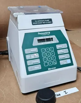H938-099 Baxter Repeater Pump Model H938 099 With Foot Pedal 2021 Manufacture Date I