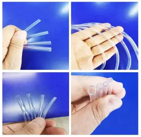 Rg-2345mm-3m Bbypp Clear Tubing Assortment 2mm 3mm 4mm 5mm Id 12 Meters Lengh In All 1mm Thic #2
