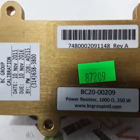 Bc20 Bc Biomedical External Power Resistor #2