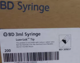 309657 Bd Luer-lok Tip Disposable 3ml Syringe - Box Of 200 #2