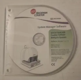 V1.2.1.0 Beckman Coulter B92306aa Unicel Dxh 600 System Manager Software V1.2.1.0 Beckman Coulter B92306aa Unicel Dxh 600 System Manager Software