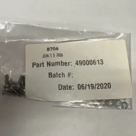 49000613 Becton Dickinson Bd Stainless Steel Fastener Kit 20 Machine Screws And Lock Washers