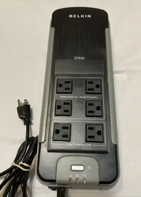 F6h375-usb Belkin 375va Backup And Surge Protector
