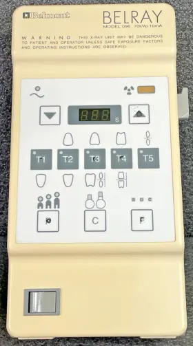096c Belmont 2008 Belray 096 Dental I/o Control Box No Exposure Button Tested