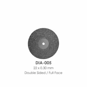 109-005 Besqual Dental Lab Diamond Disc Ff #5 Double Sided 0.30mmx 22mm #3