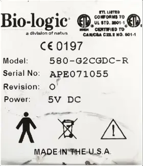 580-g2cgdc-r Bio-logic Amplifier #3