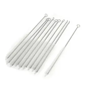 Bc10000 Bipee Test Tube Washing Brush 12mm Diameter Nylon White Color Pack Of 10