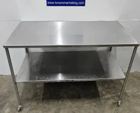 515748 Blickman Stainless Steel Back Table 48 Inch L X 24 D 34 H #2