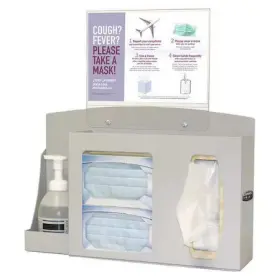 Bd202-0012 Bowman Dispensers Respiratory Hygiene Station 20-35/64 Inch H