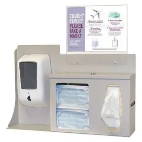 Bd206-0012 Bowman Dispensers Respiratory Hygiene Station 21-59/64 Inch H