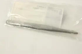 Fg10-10214 Br Surgical Lot Of 4 Dressing Forceps Standard Serrated 5 1/2 Inch #2