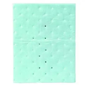 Srph200 Brady Sorbent Pads Chemical Spill Absorbent 200ct 11gal 3-ply Green Polypropylene
