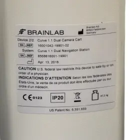 19901 Brainlab Curve 1.1 Dual Navigation System With Station #2