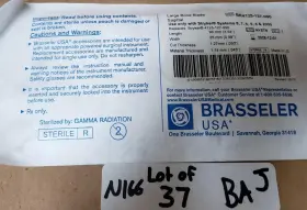 Br4125-127-090 Brasseler Ny5tn Lot Of 37 Saw Blades Exp 12/28 N166 Ba J