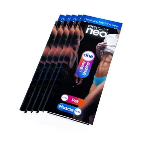 899-75emcnfmaenus100 Btl Emsculpt Neo The One In Body Shaping Pamphlets Office Marketing X10pk