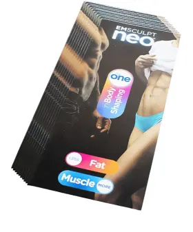 899-75emcnfmaenus102 Btl Aesthetics Emsculpt Neo The One In Body Shaping Pamphlets Marketing 15-pack