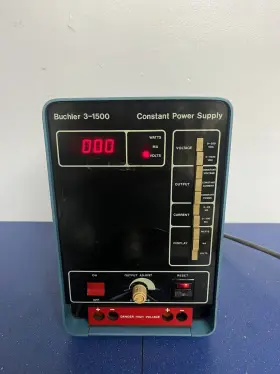 3-1500 Buchler Instruments Constant Power Supply Blue Powers On Untested #2