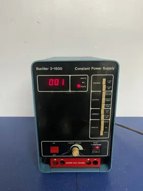 3-1500 Buchler Instruments Constant Power Supply Blue Powers On Untested