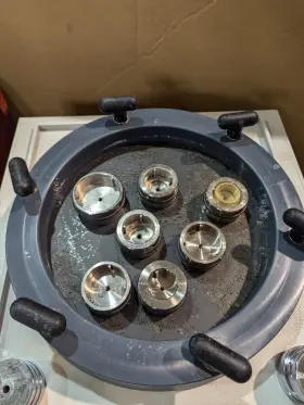 67-1635-160 Buehler Vibromet 2 Vibratory Polisher Vibration And Specimen Holders #3