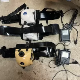 Pa1bu Bullard Pa20 Lot Of 3 Powered Air-purifying Blower Unit