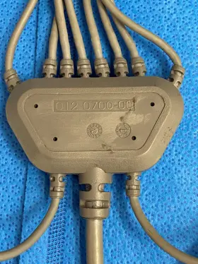012-07000-00 Burdick Mortara Ecg Patient Cable Ref 012-0700-00 #3