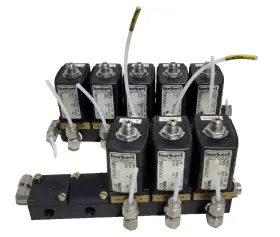 00456412 Burkert Lot Of 8- 6014 C 5/64 Fpm Br Solenoid Control Valve #3