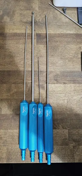 Mer526l Byron 4 Piece Set .byron Mercedes Cannula 2mm 3mm 4mm 6mm
