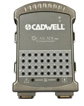 190194-200 Cadwell 190265 Cascade 16 Channel Amplifier Used
