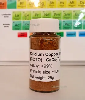 Cacu3ti4o12 Calcium Copper Titanate High K Dielectric 564598 Titanium Oxide Ccto